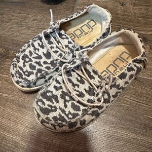 Hard to find print- HeyDude’s for little girl